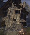 Statue von Vithon Kriegswolf