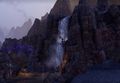 Graunebelfälle auf der Morrowind-Seite der Valusberge